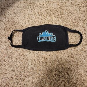 Fortnite black/teal cloth mask 